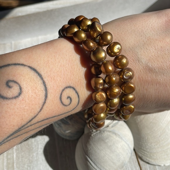 Gold nugget bracelet - Picture 3 of 5